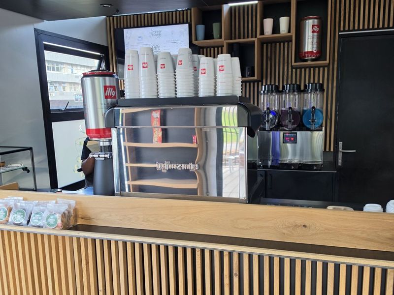 Interior espresso bar